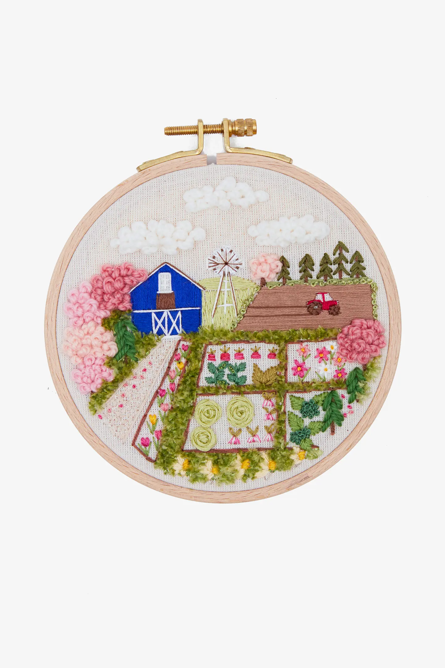 Sewbeeeit x DMC「春」- 刺繍図案（上級）