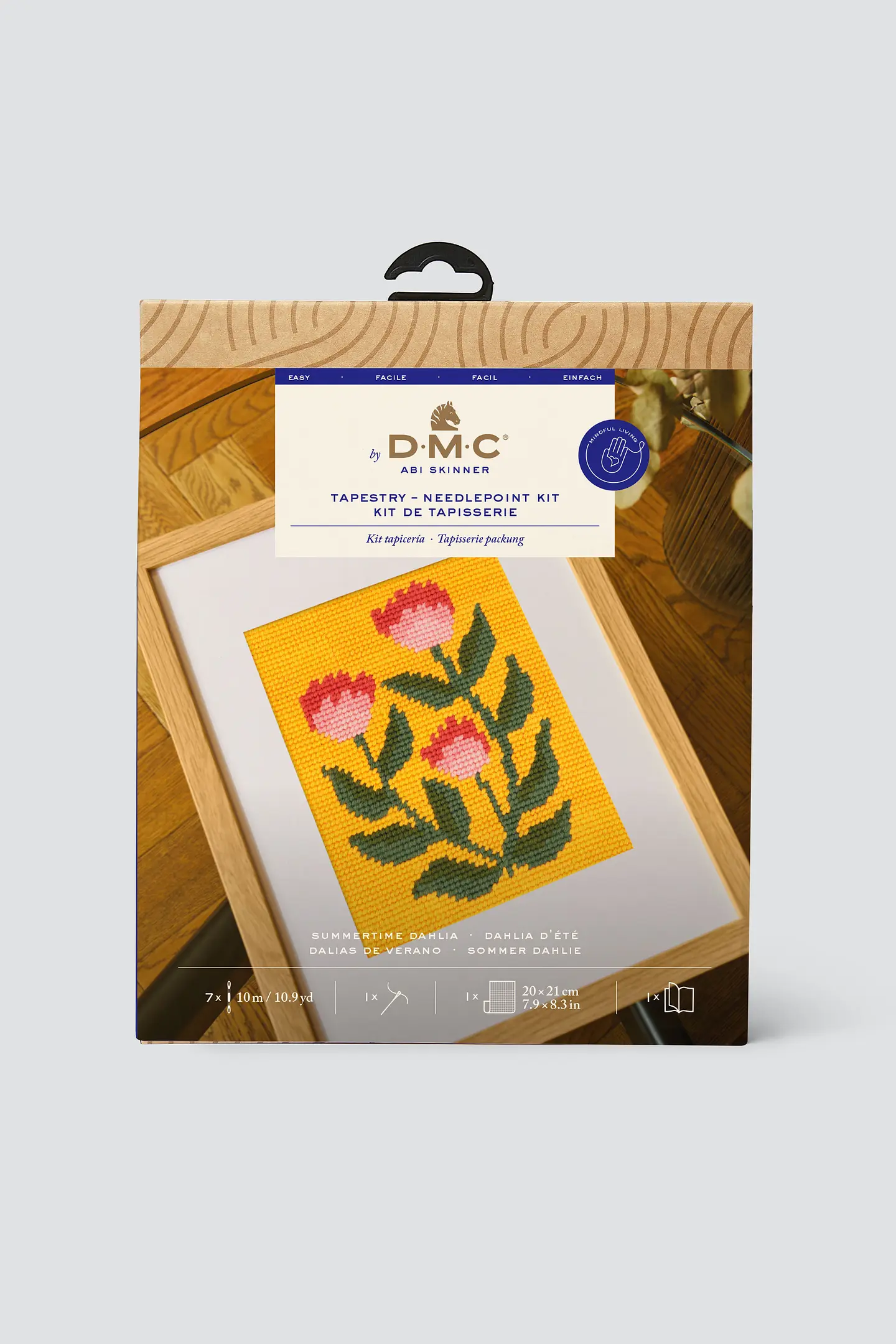 Summertime Dahlia by Abi Skinner Easy Tapestry & Needlepoint Kit