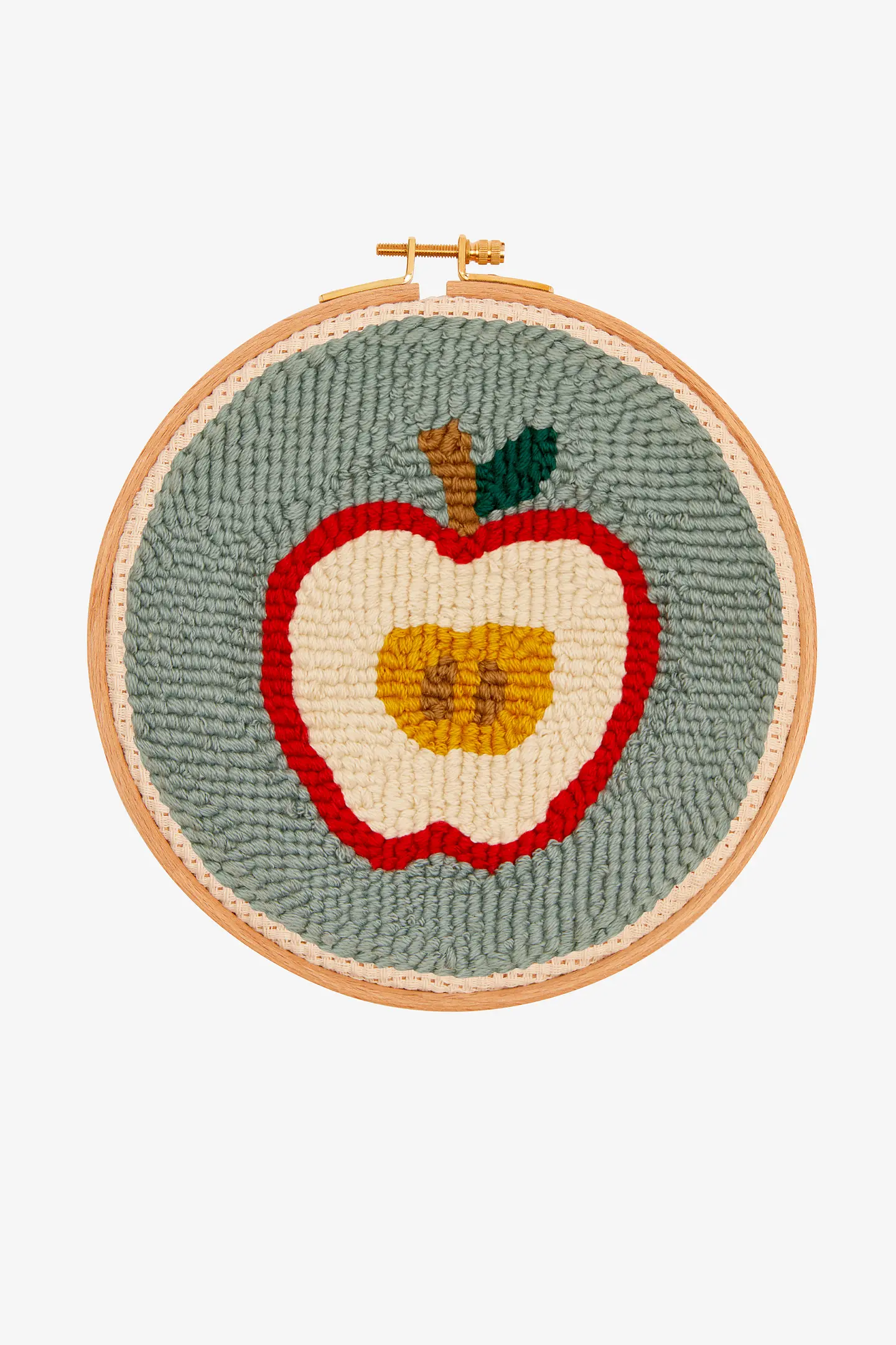 ニードルパンチ  マット りんご アップル