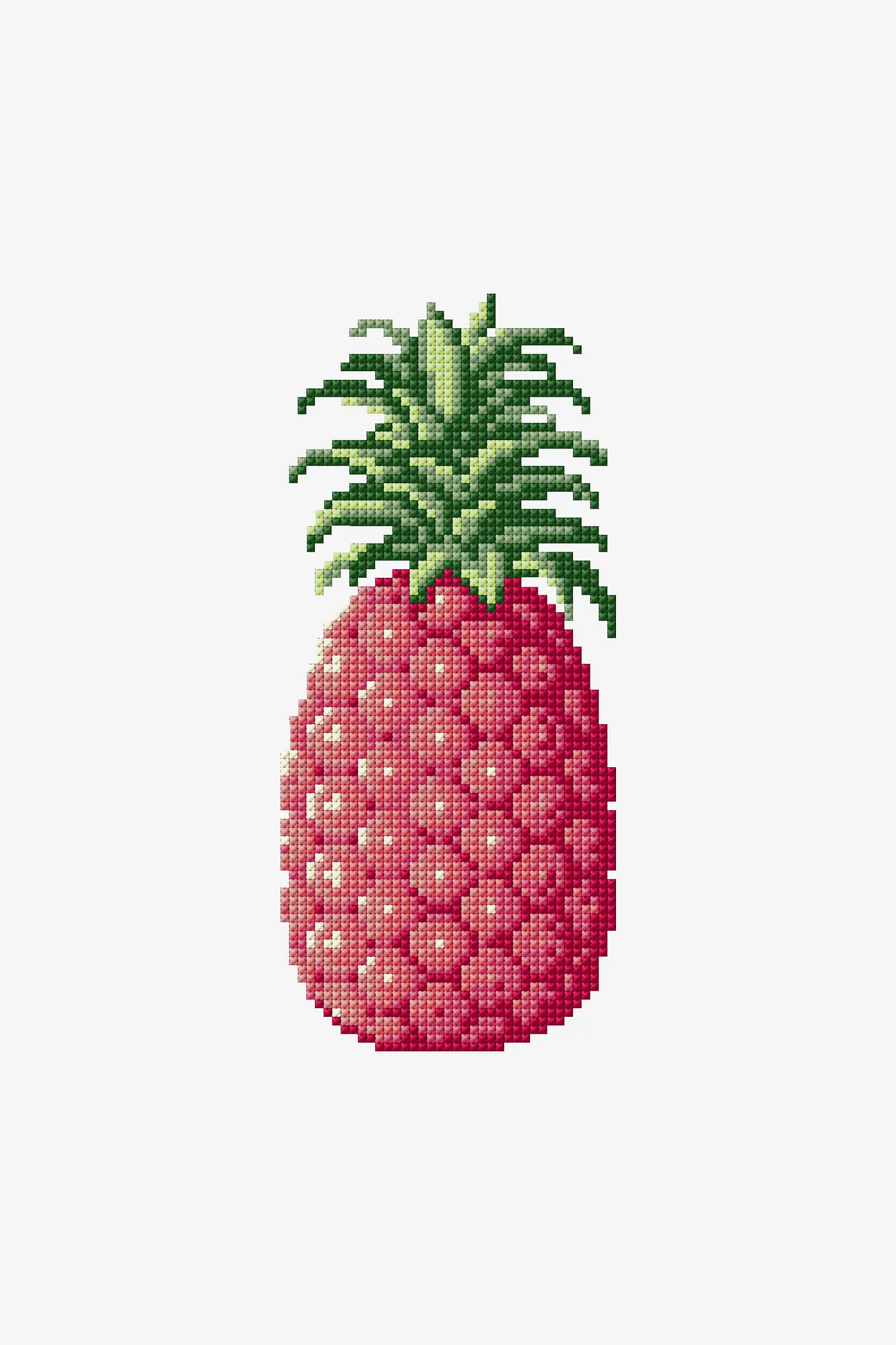 Pineapple Cross Stitch Pattern