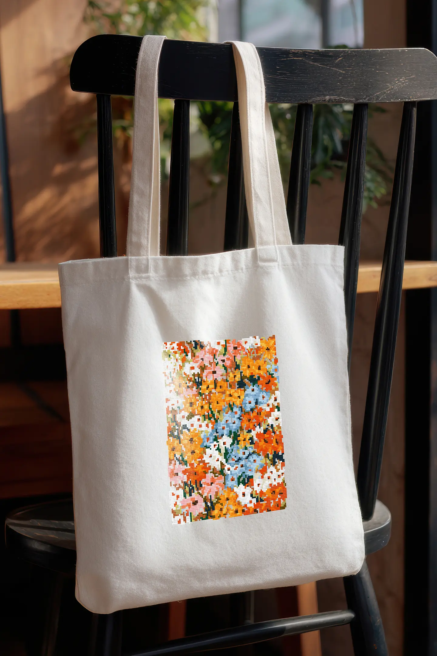 ハンドメイド「草原」 草原- 刺繍図案（初級）