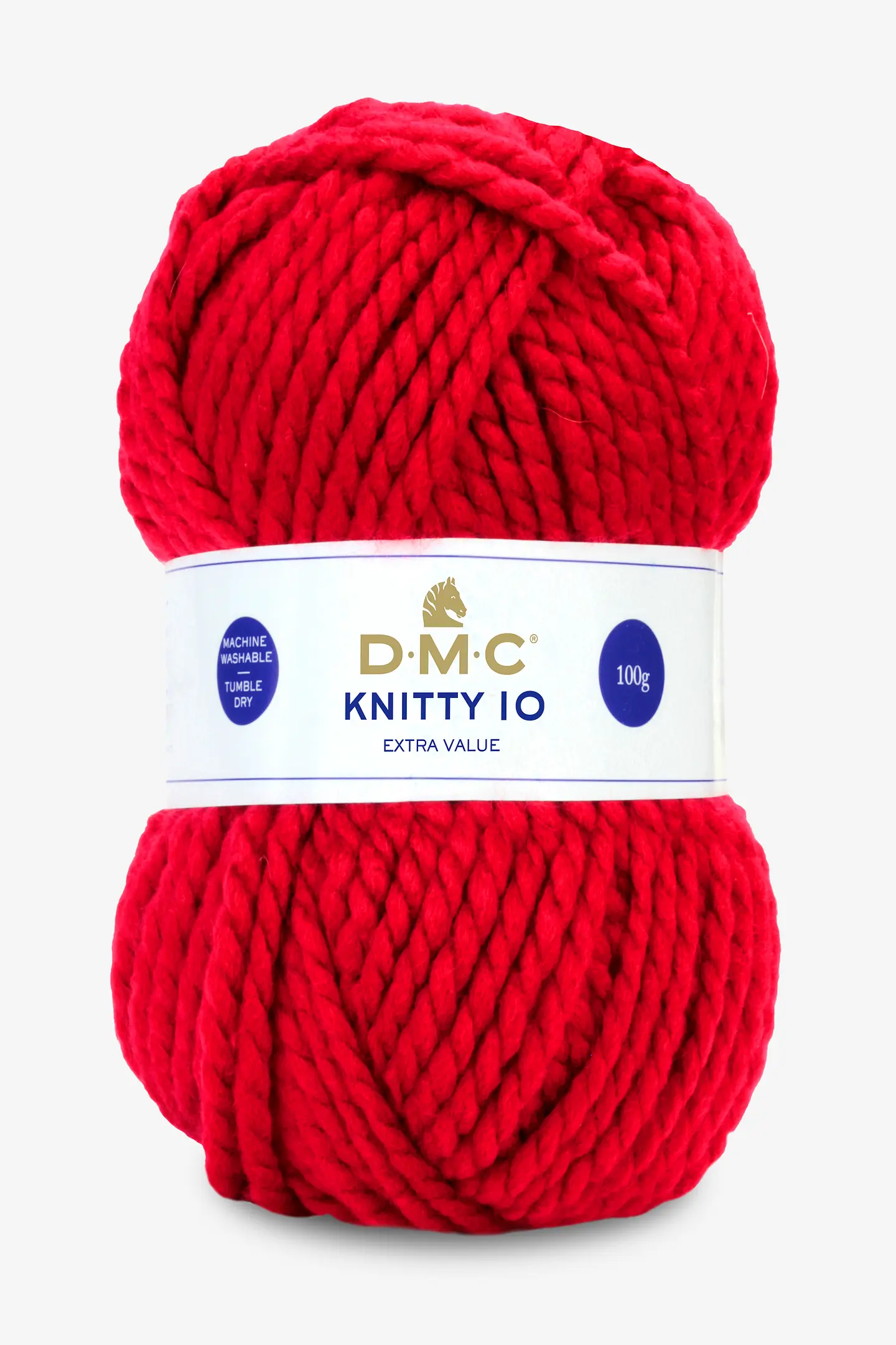 Lot De 10 Pelotes Laine FLUFFY DMC - 25g/85m - Aiguille 4 - Marron