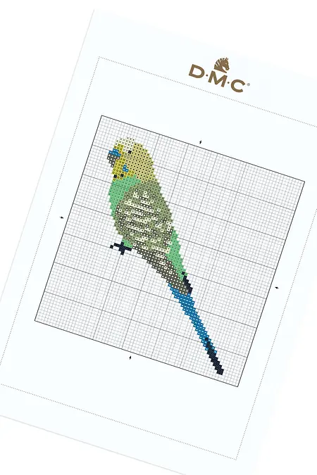 Budgie様 Budgie cross-stitch Pattern