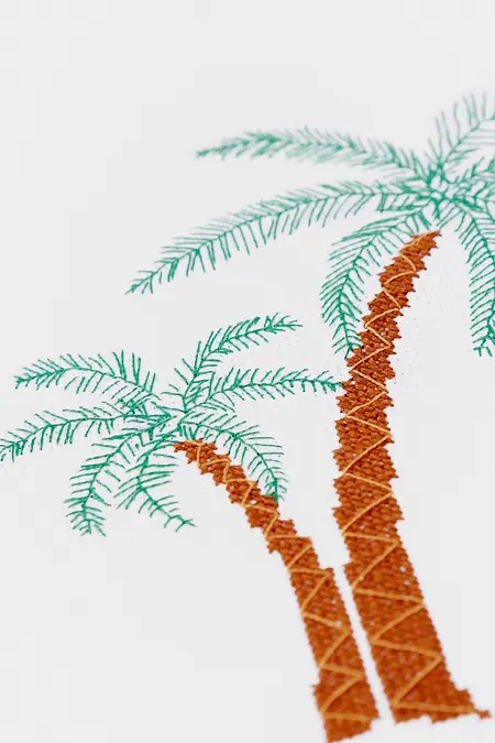Palms Cross Stitch Pattern