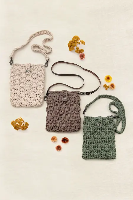 Sac Tricoté Main En Fil De Papier - Marque DGZCanta, Style Bohème (Neuf Avec étiquettes)