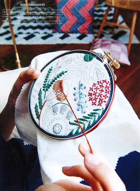 樋口愉美子 刺繍 タペストリーキット 四季の草花 【公式通販】