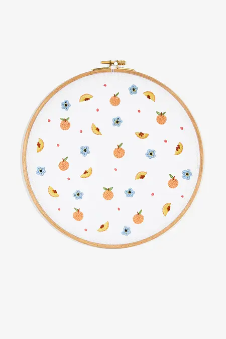 ピーチ - 刺繍図案（初級）