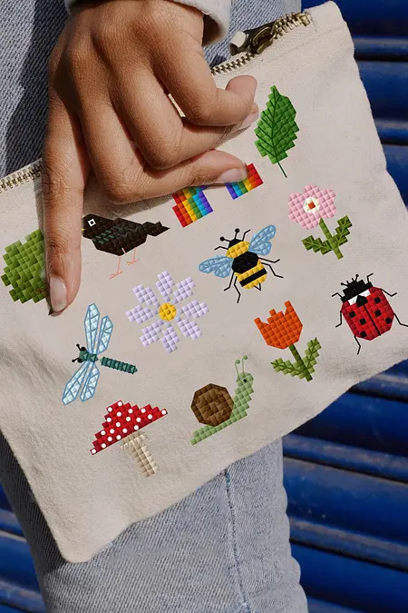 刺繍絵 Amazon | 東京文化刺繍キット No171 青い鳥（3号）(Bunka