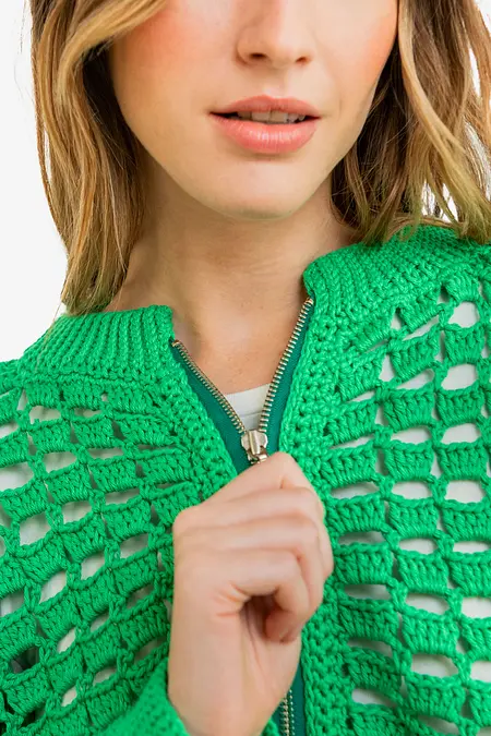 Jipa Women's Zip-up Cardigan Advanced 100% Baby Cotton