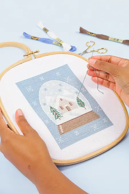 Coffret Vintage et Assortiment Magic Winter de 120 Échevettes de