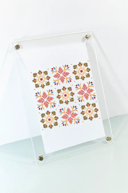 The Danish Tile Cross Stitch Pattern