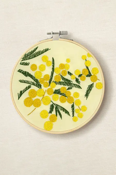 専用出品【ミモザ様】 Amazon | mimosa ミモザ柄 ダブルガーゼ 花柄 生地幅110cm 日本