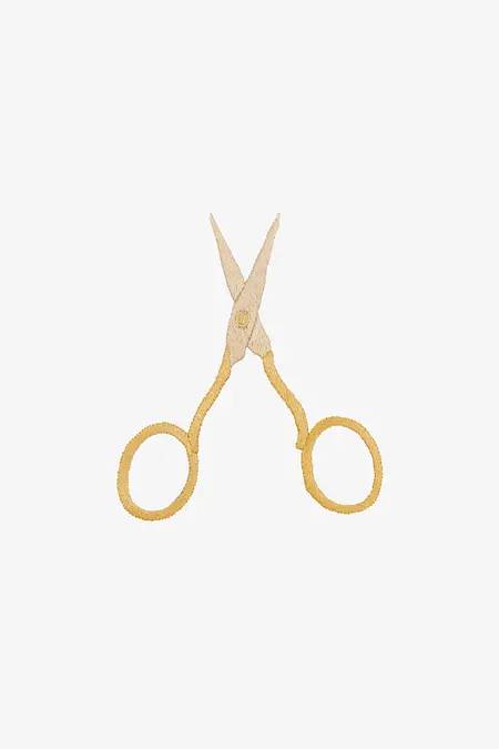 DMC Purple Essence Embroidery Scissors - 3-3/4 Inch Marbleized Handles, Sharp Italian Steel