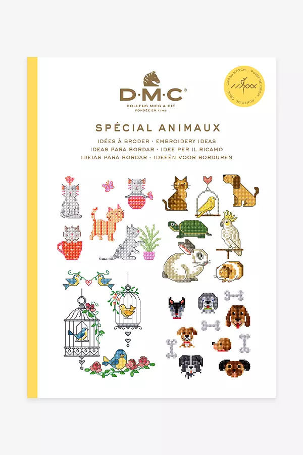 DMC Cross-Stitch Pattern Book