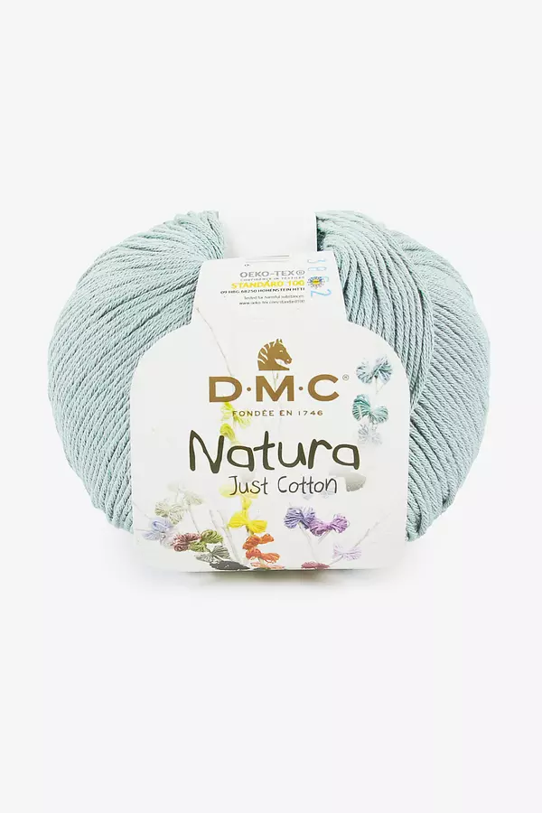 DMC Natura Just Cotton N100 - Aqua From DMC - DMC Natura Yummi © - Threads  & Yarns - Casa Cenina
